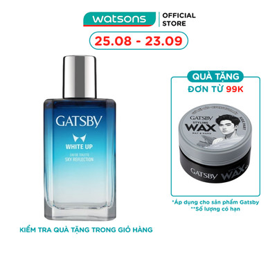 Nước Hoa Nam Gatsby Hương Cam Chanh và Cây Cỏ Eau De Toilette Sky Reflection 50ml