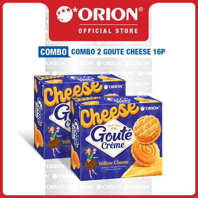 Combo 2 Hộp Bánh Goute Creme Cheese Mật Ong 320g (16 Gói/hộp)