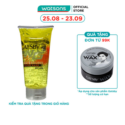 Gel Vuốt Tóc Siêu Cứng Gatsby Wg S.Hard 170g