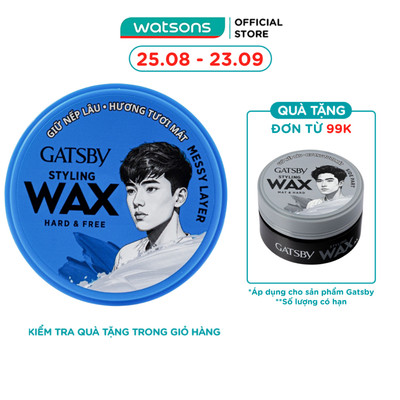 Wax Tóc Gatsby Hard & Free 75g
