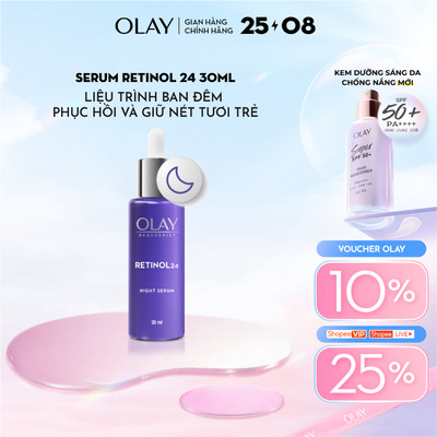 Serum OLAY RETINOL24 Giúp Mờ Nếp Nhăn 30ML