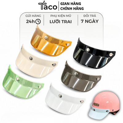 TACO - Lưỡi Trai Rời Gắn Cho Mũ Bảo Hiểm Che Nắng, Che Mưa Loại Tốt