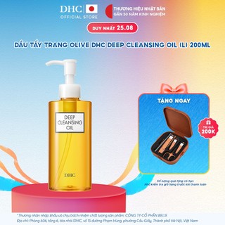 Dầu tẩy trang Olive DHC Deep Cleansing Oil 200ml