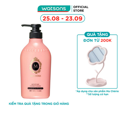 Dầu Xả Hương Nước Hoa Ma Chérie Moisture Conditioner Ẩm Mềm Tóc 450ml