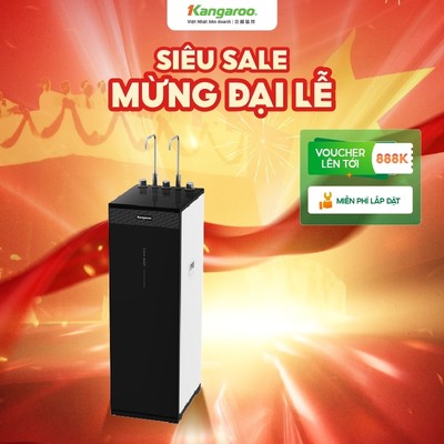 [MIỄN PHÍ LẮP ĐẶT] Máy lọc nước Kangaroo Hydrogen Infinity nóng lạnh 11 lõi  KG11A2