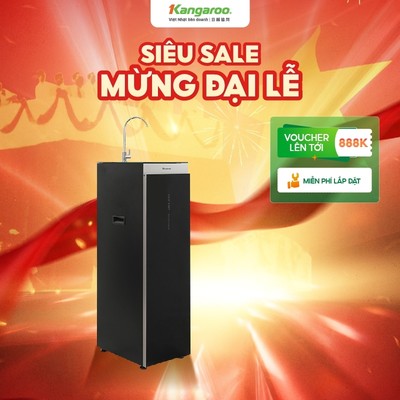 [MIỄN PHÍ LẮP ĐẶT] Máy lọc nước Kangaroo Hydrogen KG12HA - 12 cấp lọc