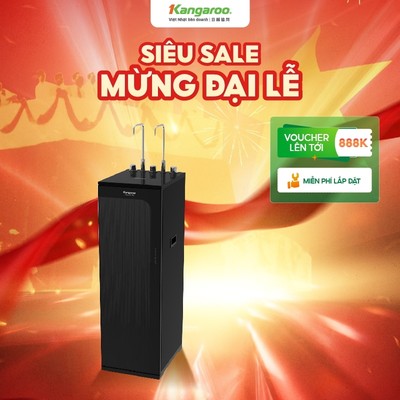 [MIỄN PHÍ LẮP ĐẶT] Máy lọc nước Kangaroo Hydrogen Infinity nóng lạnh 10 lõi KG10N6