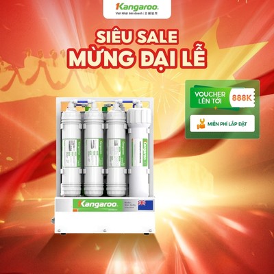 [LẮP ĐẶT 0Đ HN] Máy lọc nước Kangaroo Hydrogen 9 lõi để gầm KGHP66