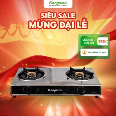 Bếp gas dương 2 lò Kangaroo KGGS70I2