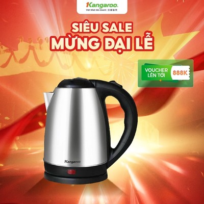Bình đun siêu tốc 1.8L Kangaroo KGWK18I3E / KGWK18I2- công suất 1500W