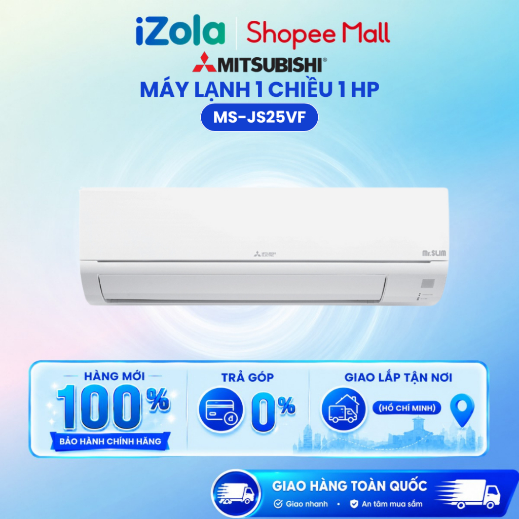 MS-JS25VF - Máy lạnh Mitsubishi Electric 1 HP MS-JS25VF - Hàng chính hãng
