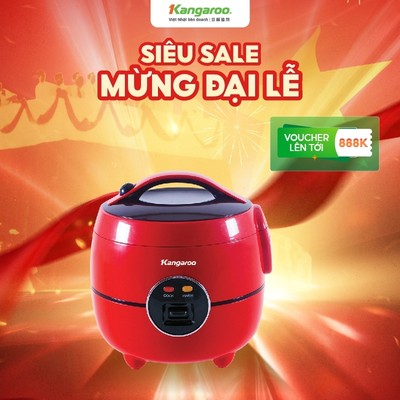 Nồi cơm điện Kangaroo 1.2L loại cơ Model KG822