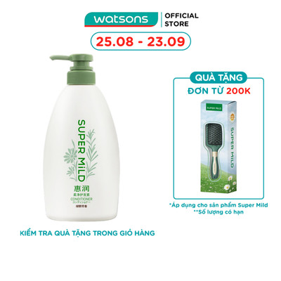 Dầu Xả Super Mild Dịu Nhẹ Hương Tươi Mát 600ml
