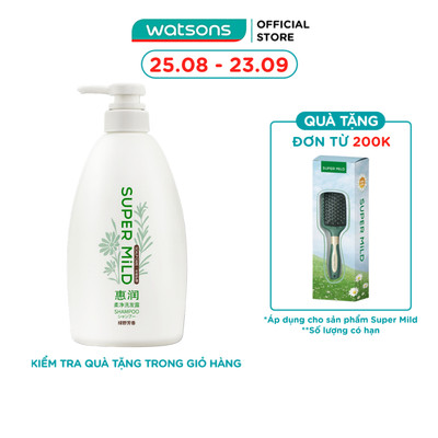 Dầu Gội Super Mild Dịu Nhẹ Hương Tươi Mát 600ml