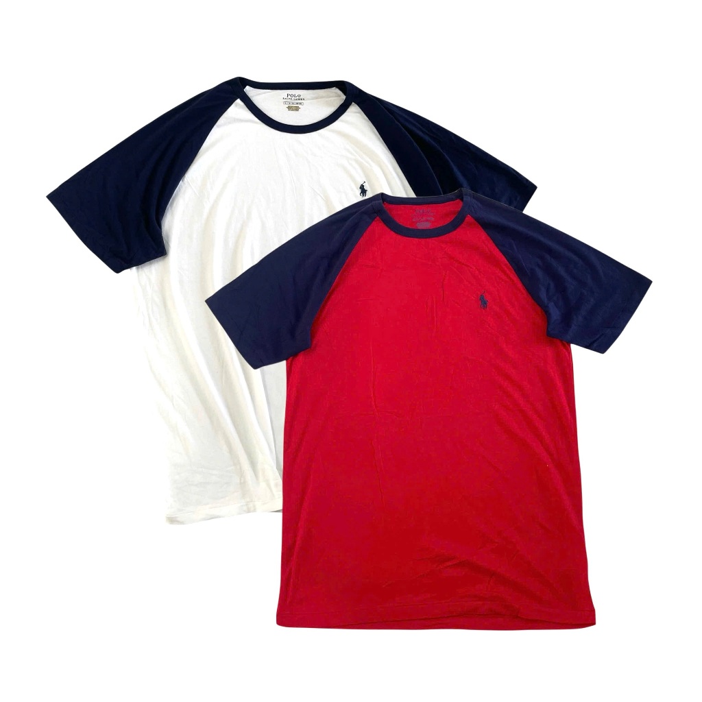 Men Baseball Raglan T-shirt - Áo thun nam tay ngắn bóng chày