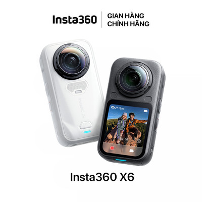 Camera Hành Trình Insta360 X6 Bundle Bộ Nhớ Trong 64GB Bảo Hành Chính Hãng 12 Tháng