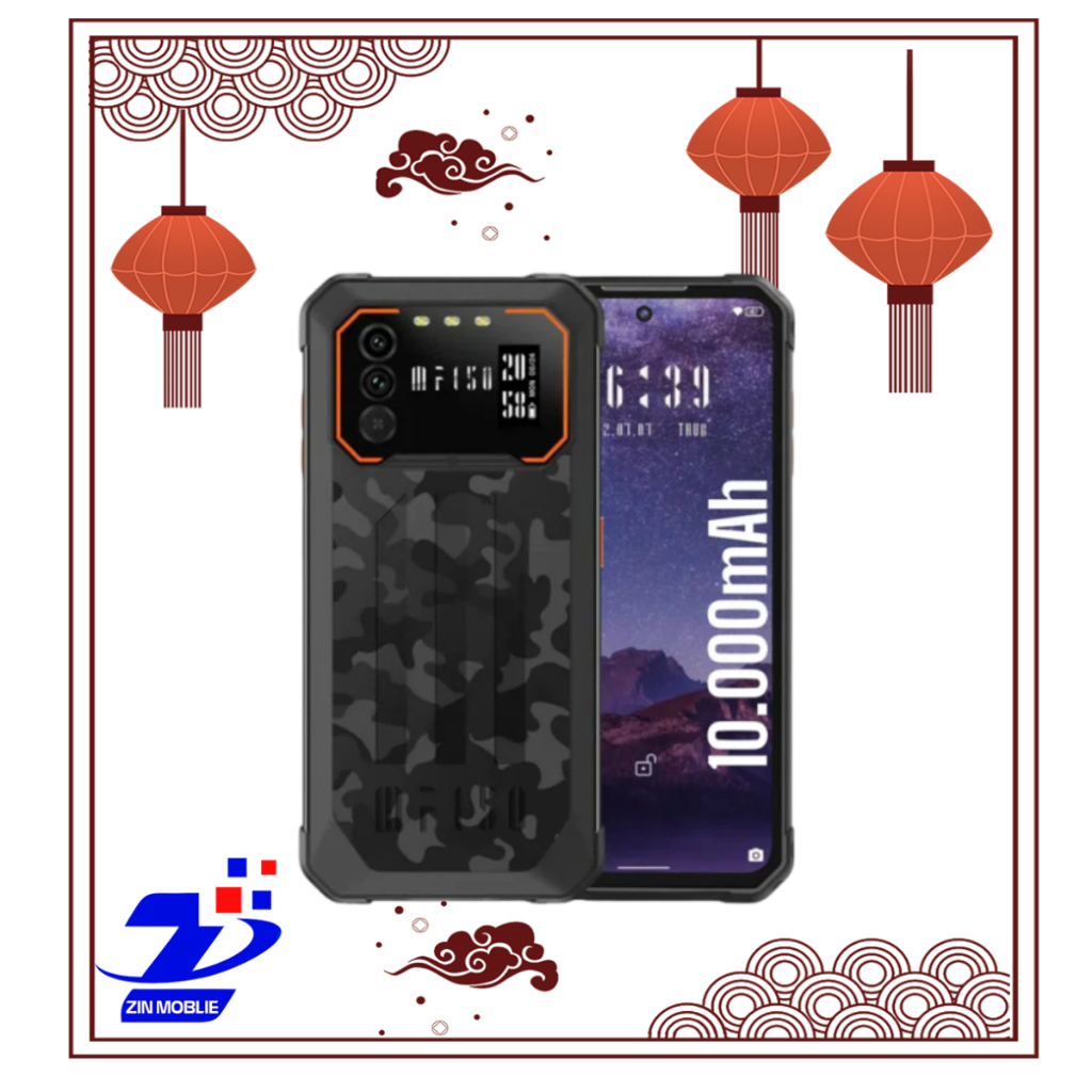 OUKITEL IIIF150 B1 Pin 10000mAh Điện Thoại Siêu Bền IP68/IP69K Chống Nước Chống Bụi