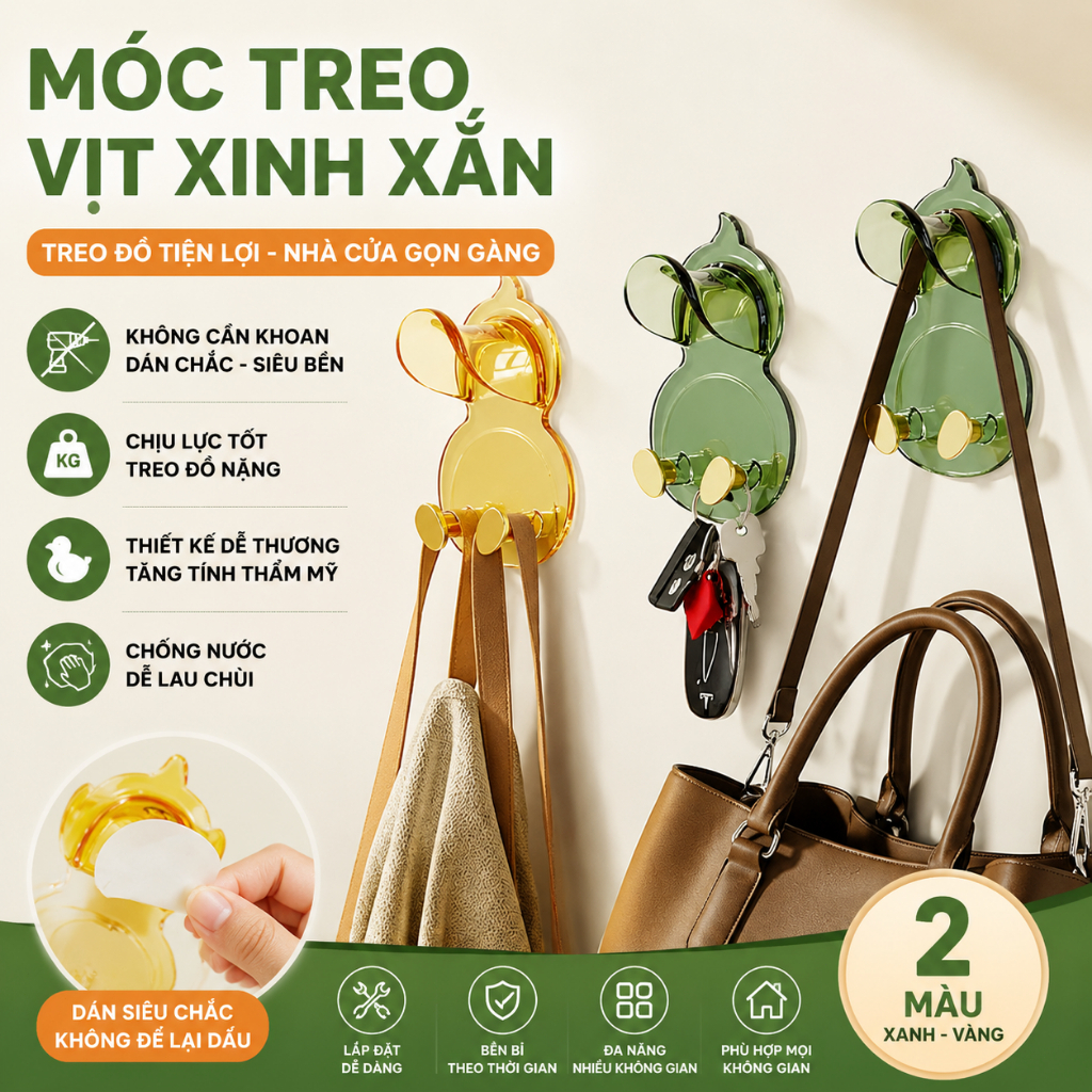 Cute Cartoon Wall Hook Creative Adhesive Hook No Drill Bathroom Kitchen Bedroom Organizer Hanging Ra