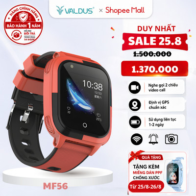 Đồng hồ thông minh trẻ em Valdus MF56 Kid4G gọi videocall định vị kết nối wifi bảo hành 1 năm1năm