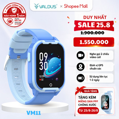 Đồng hồ thông minh trẻ em Manigo VM11 KID 4G gọi video call định vị chính hãng bảo hành 1 năm