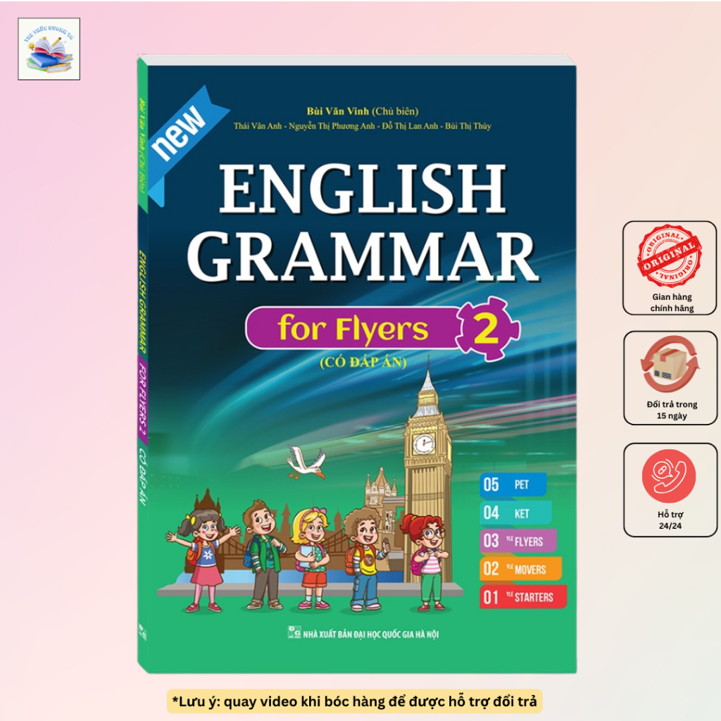 Sách - English grammar for Flyers 2 (có đáp án)