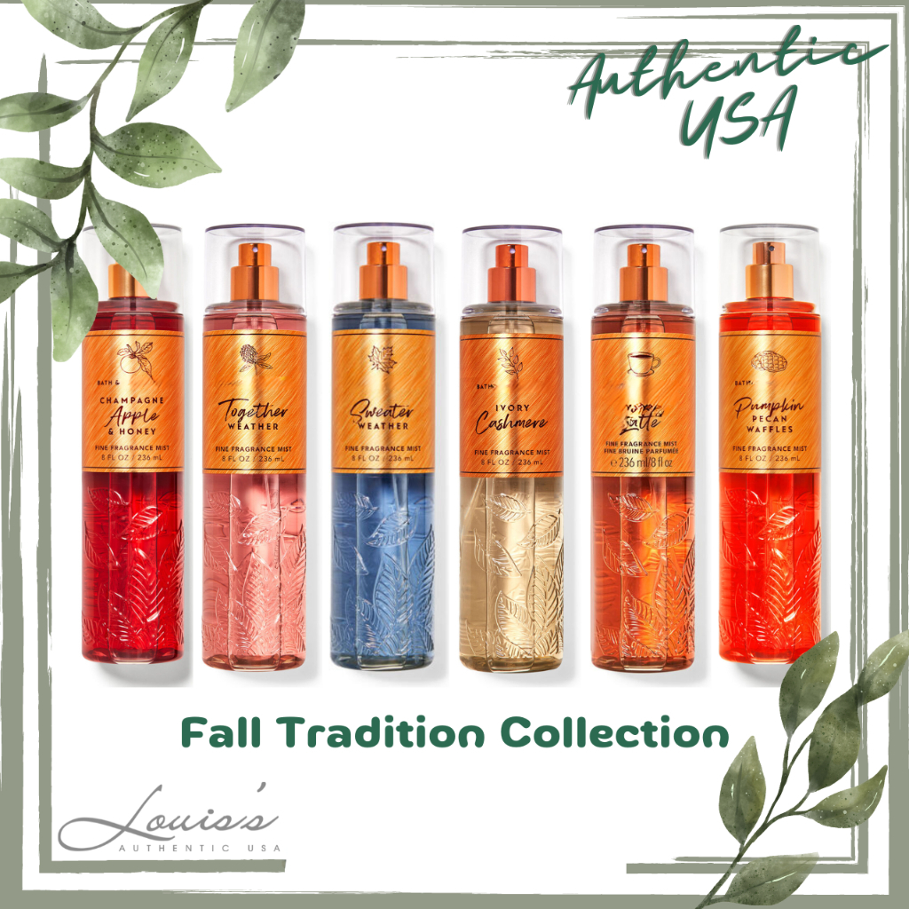 [ Mini ] Body mist TOGETHER WEATHER | IVORY CASHMERE | SWEATER | CHAMPAGNE APPLE HONEY - Xịt thơm B.