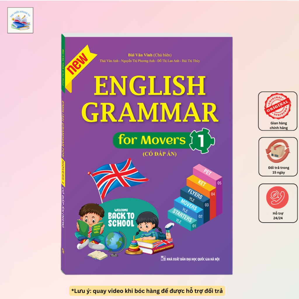 Sách - English grammar for Movers 1 (có đáp án)