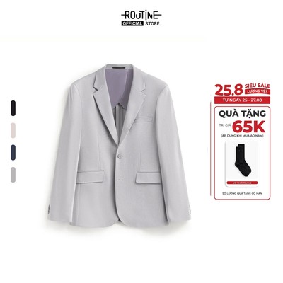 Áo Vest Nam Form Fitted - Routine 10F25VES001
