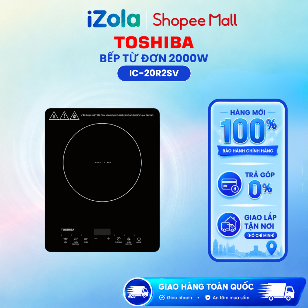 IC-20R2SV - Bếp từ Toshiba IC-20R2SV - Hàng chính hãng
