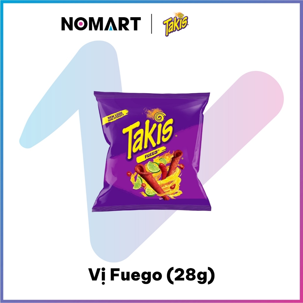 Bánh Snack Takis Fuego Size Dùng Thử Chua Cay Khó Cưỡng (Gói 28g)