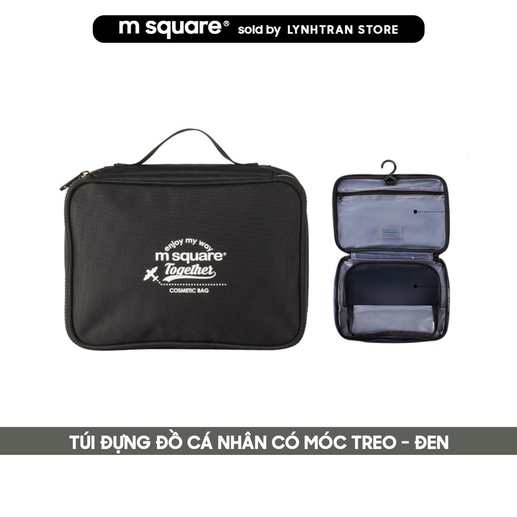 Túi đựng đồ cá nhân Cosmetic Bag Msquare®️Chính hãng giá tốt