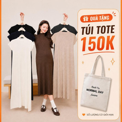 Váy Len Tay Hến Bigsize Chất Mongtoghi Cổ Leo, Đầm Ôm Nhẹ Tôn Dáng Gọn Gàng Đến 75kg - VL105 L'AMME