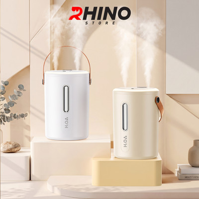 Máy Phun Sương Tạo Độ Ẩm Rhino H855 1000ML, 2 Vòi Phun Lớn Siêu Mịn, Phù Hợp Phòng Ngủ, Văn Phòng Máy Lạnh