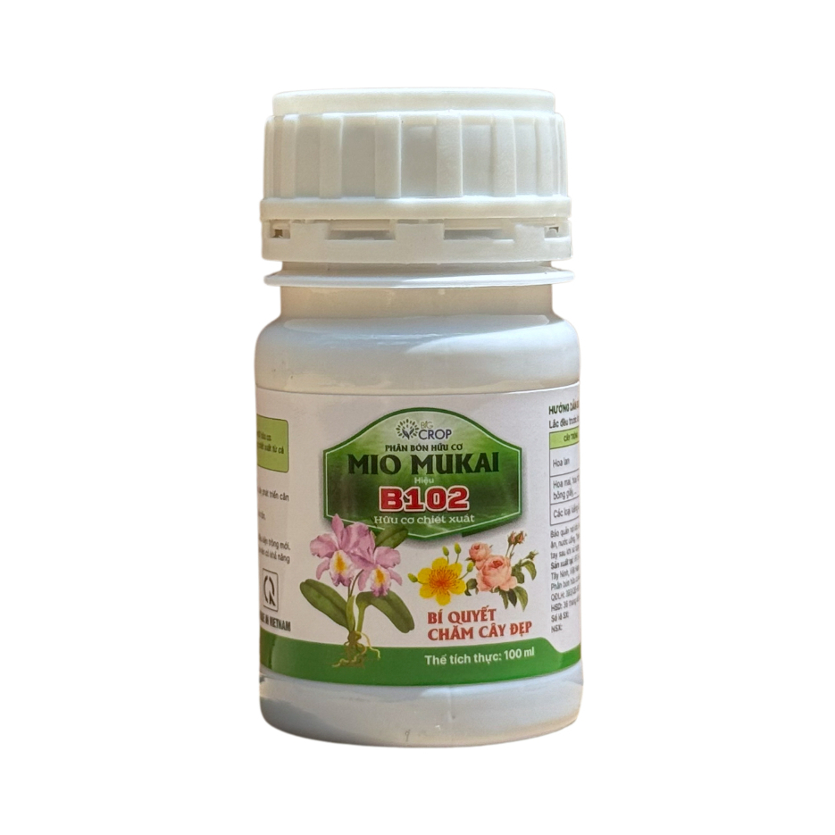 B102 Hữu Cơ - Phân Bón Hữu Cơ Cho Lan, Ra Rễ, Phục Hồi Cây, Bật Mầm, Nuôi Thân Lá
