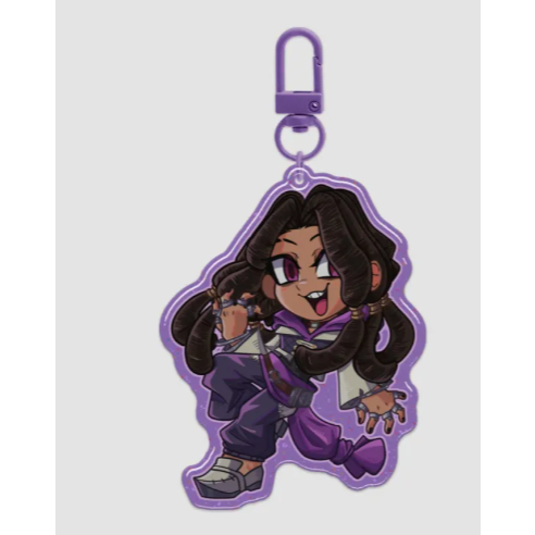Jabber Wonger 3" Epoxy Acrylic Charm