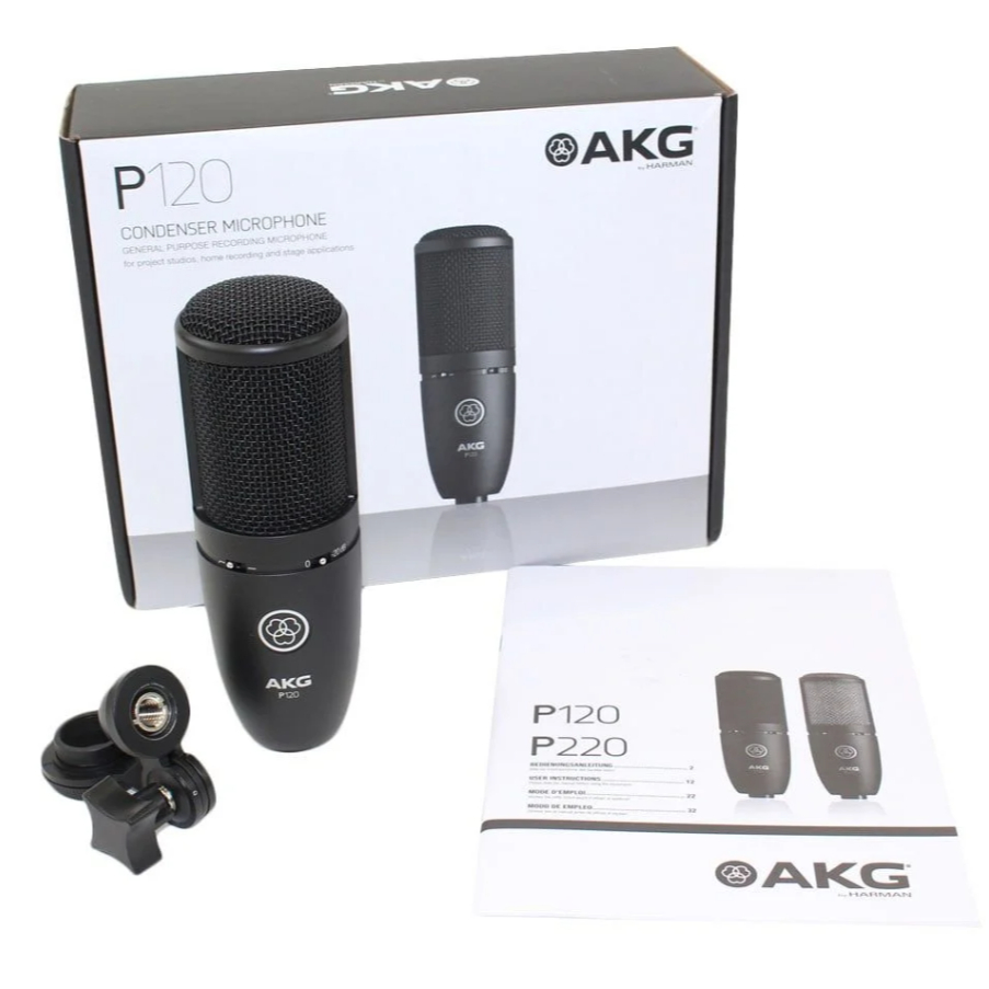 Micro thu âm condenser AKG P120