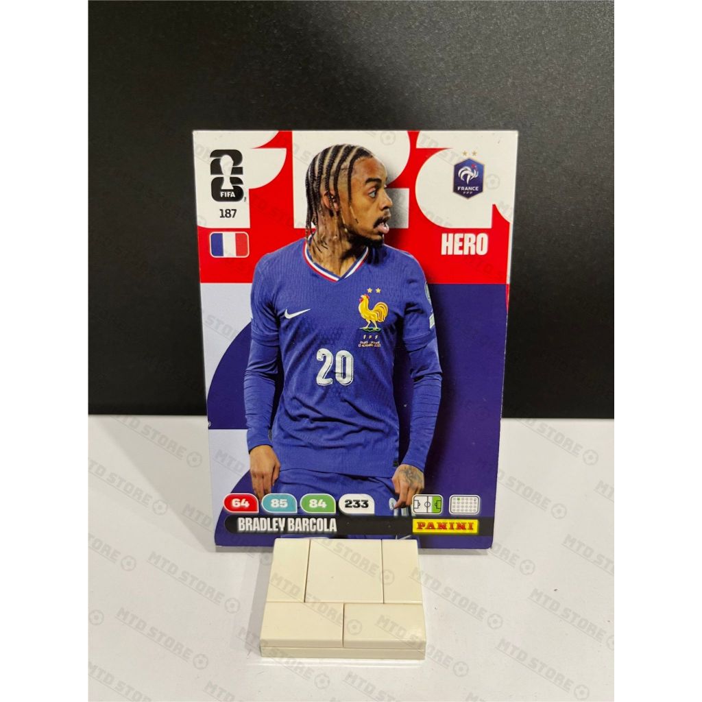 [ CHÍNH HÃNG ] - PANINI ADRENALYN XL WORLD CUP 2026 - Bradley Barcola