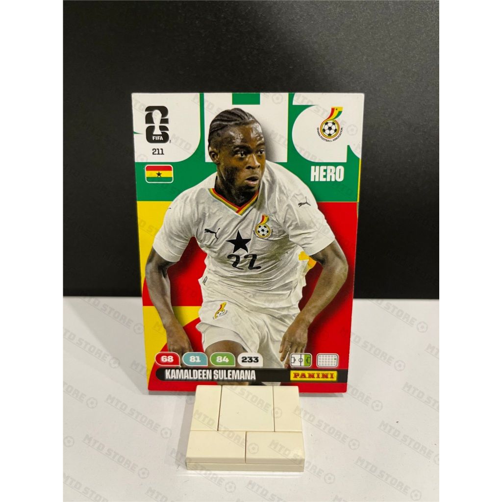 [ CHÍNH HÃNG ] - PANINI ADRENALYN XL WORLD CUP 2026 - Kamaldeen Sulemana