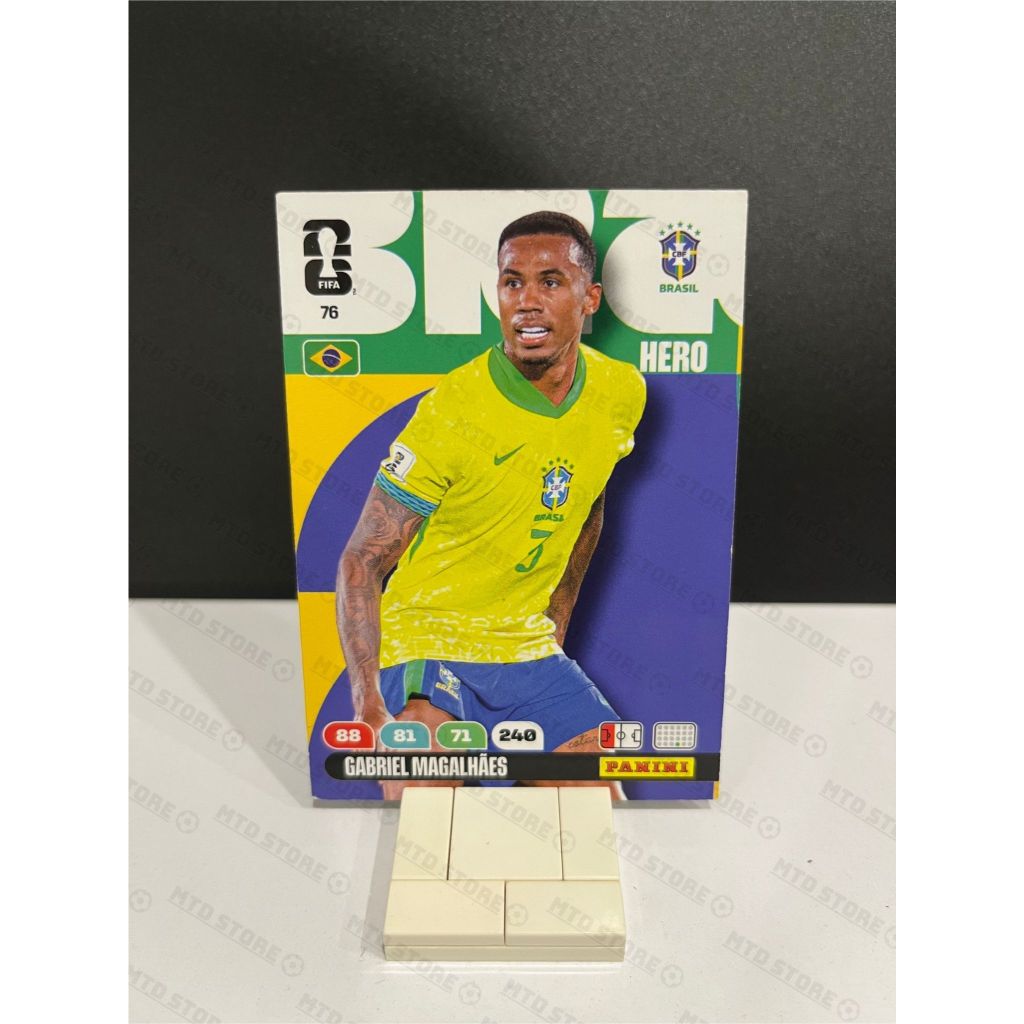 [ CHÍNH HÃNG ] - PANINI ADRENALYN XL WORLD CUP 2026 - Gabriel Magalhaes