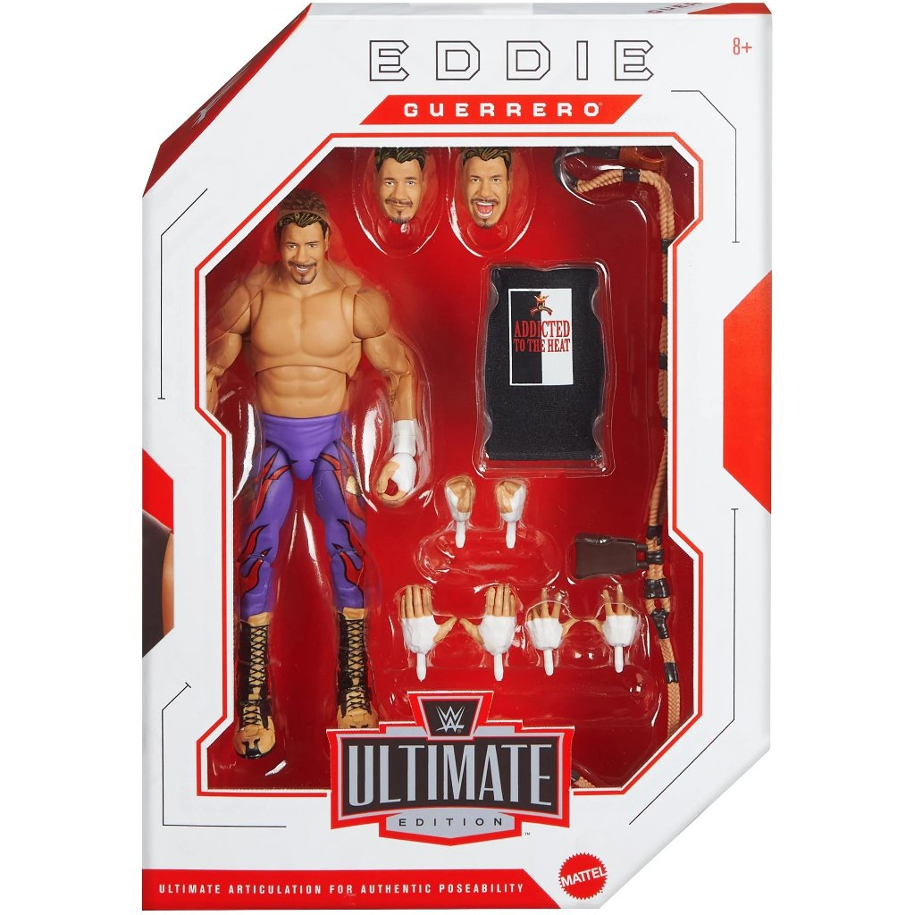 (New - Nguyên Seal) Mô Hình WWE Eddie Guerrero - Ultimate Edition 28 (Có Ảnh Chụp Thật)