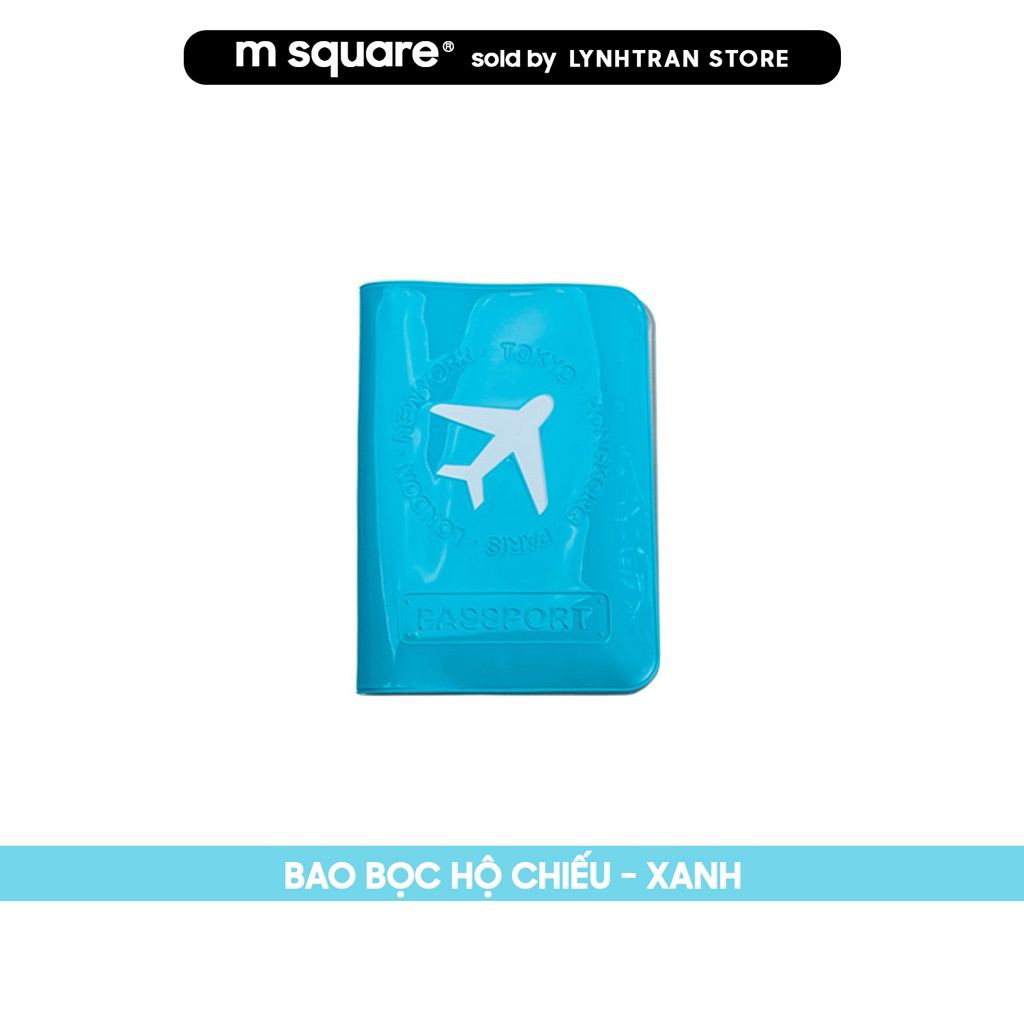 Vỏ bọc hộ chiếu Passport Msquare®️Chính hãng giá tốt