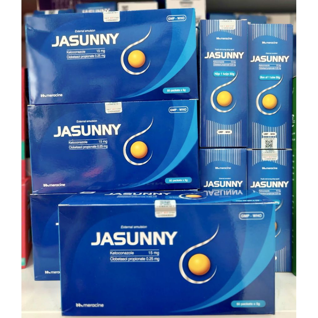 ✓Có Hoả Tốc - Dầu gội Jasunny hộp 50 gói