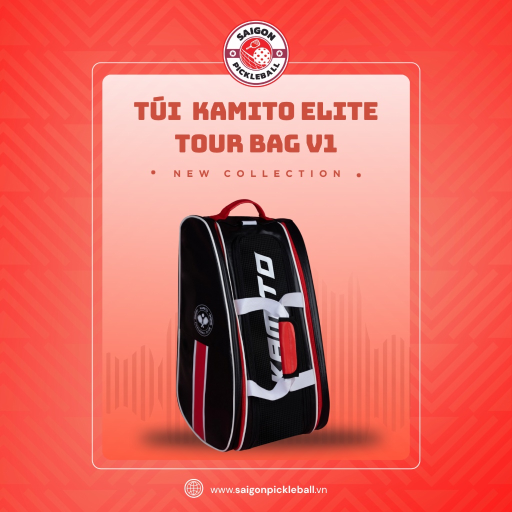 Túi Pickleball Kamito Elite Tour Bag V1 Hiện Đại, Năng Động
