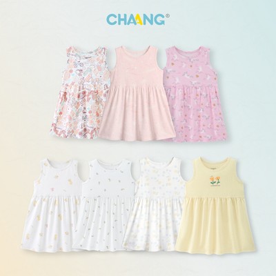 [CHAANG 9M-7Y] Váy ba lỗ Friend cho bé gái