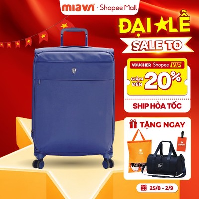 [SIÊU NHẸ] Vali Heys XERO Elite - Size 20/24/28, Trọng Lượng Siêu Nhẹ, Chất Liệu Vải PET Tái Chế, Khoá TSA Bảo Mật Cao