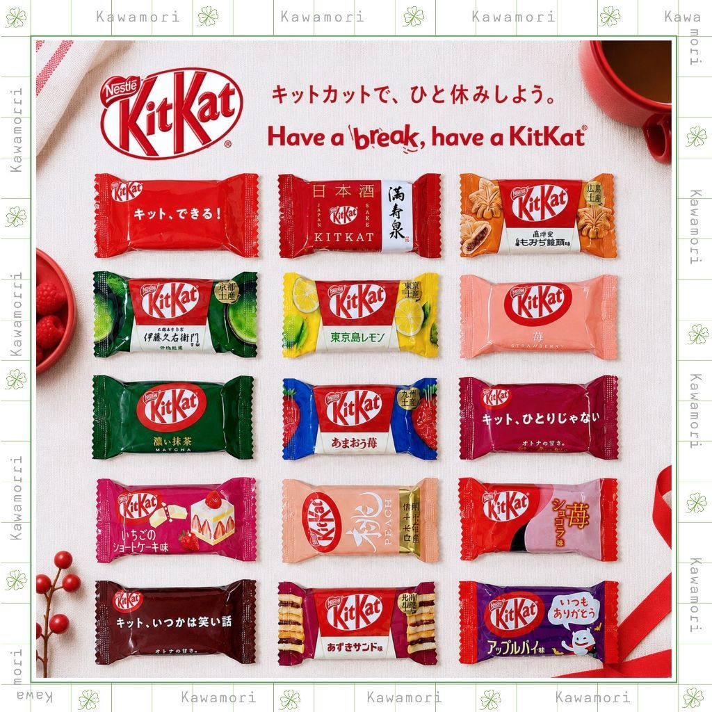 [KitKat Nhật] Combo 5 thanh KitKat Nhật Bản - KitKat chocolate