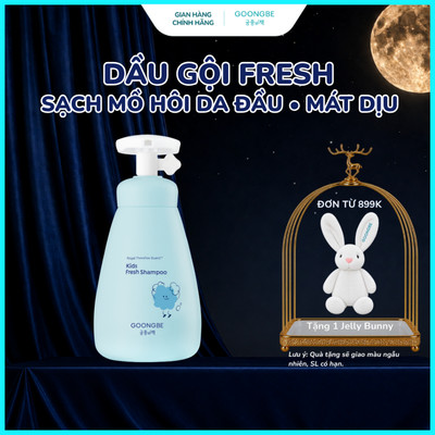 Dầu Gội Trẻ Em Sạch Dầu Giúp Tóc Chắc Khỏe GOONGBE Kids Fresh Shampoo 300ml