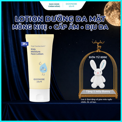 Sữa Dưỡng Ẩm Da Mặt Cho Bé Goongbe Face Lotion 80ml Dịu Nhẹ & An Toàn Cho Da Nhạy Cảm