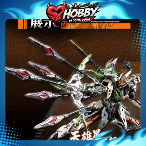 [Có sẵn] Mô hình lắp ráp Motor Nuclear MNP-XH17 Ma Chao Mã Siêu, 1/100 Mecha hãng Motor nuclear