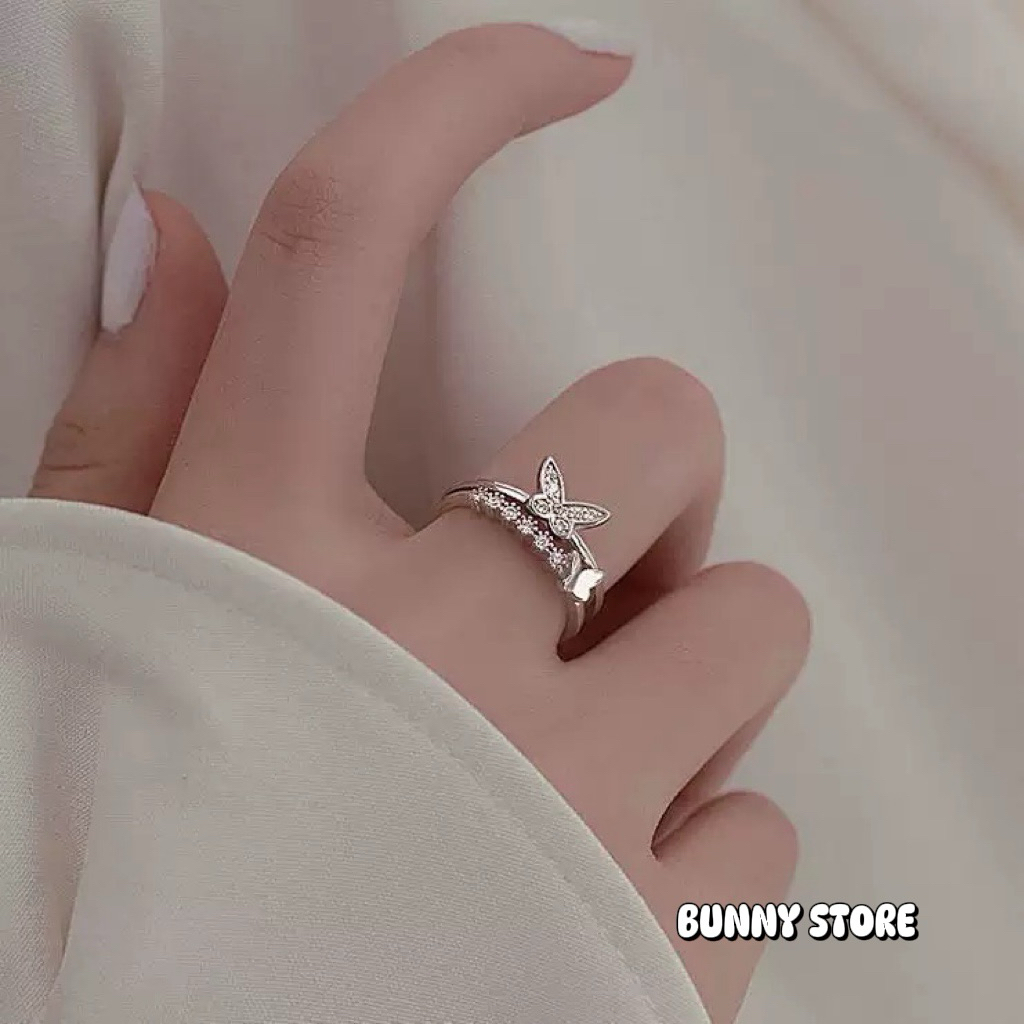 Nhẫn Đá Butterfly- BUNNY STORE